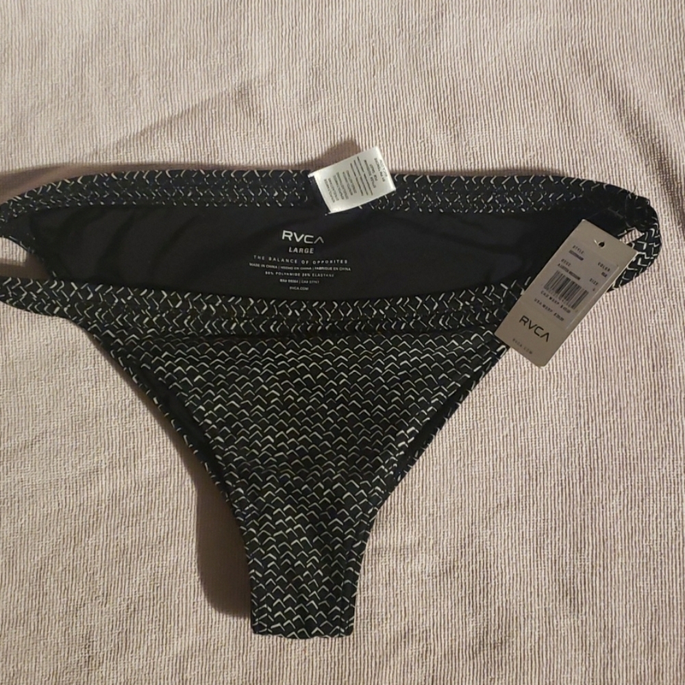 RVCA bikini bottom size L Never worn
